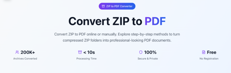 Convert ZIP to PDF Using JPG2Go: A Simple and Fast Solution